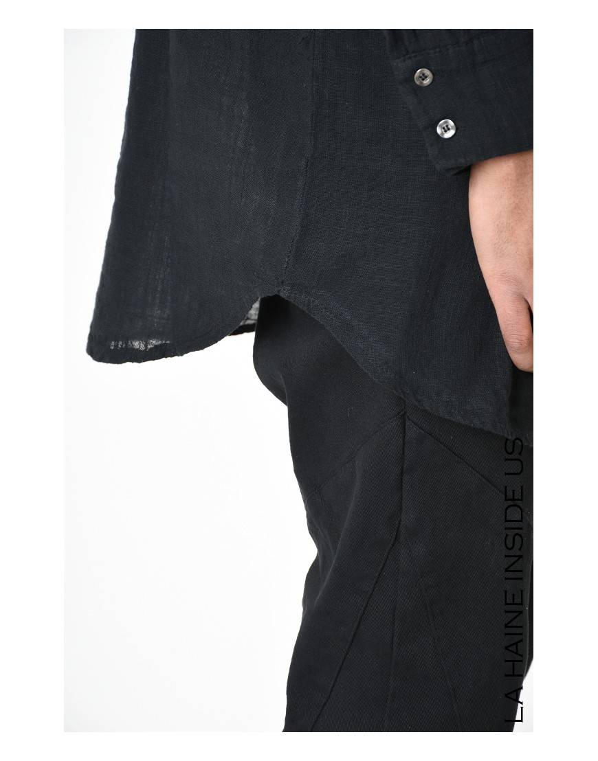 La haine inside us 3V LM113 CAMICIA Nero Economico