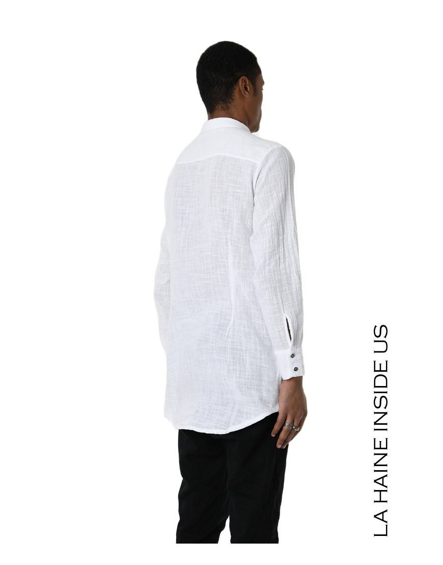La haine inside us 3V LM114 CAMICIA Bianco Online