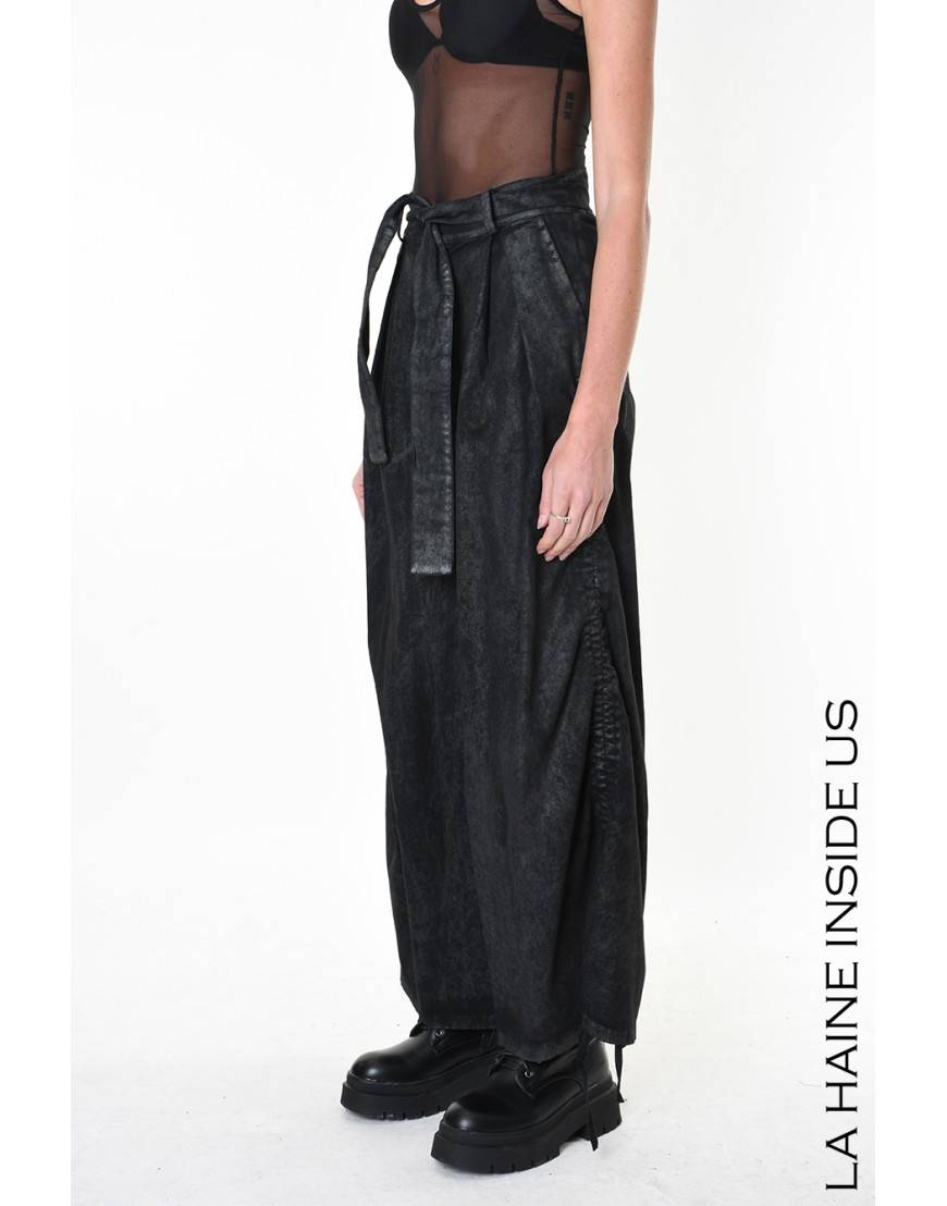 La haine inside us 4B LW879 PANTALONE Nero Offerte