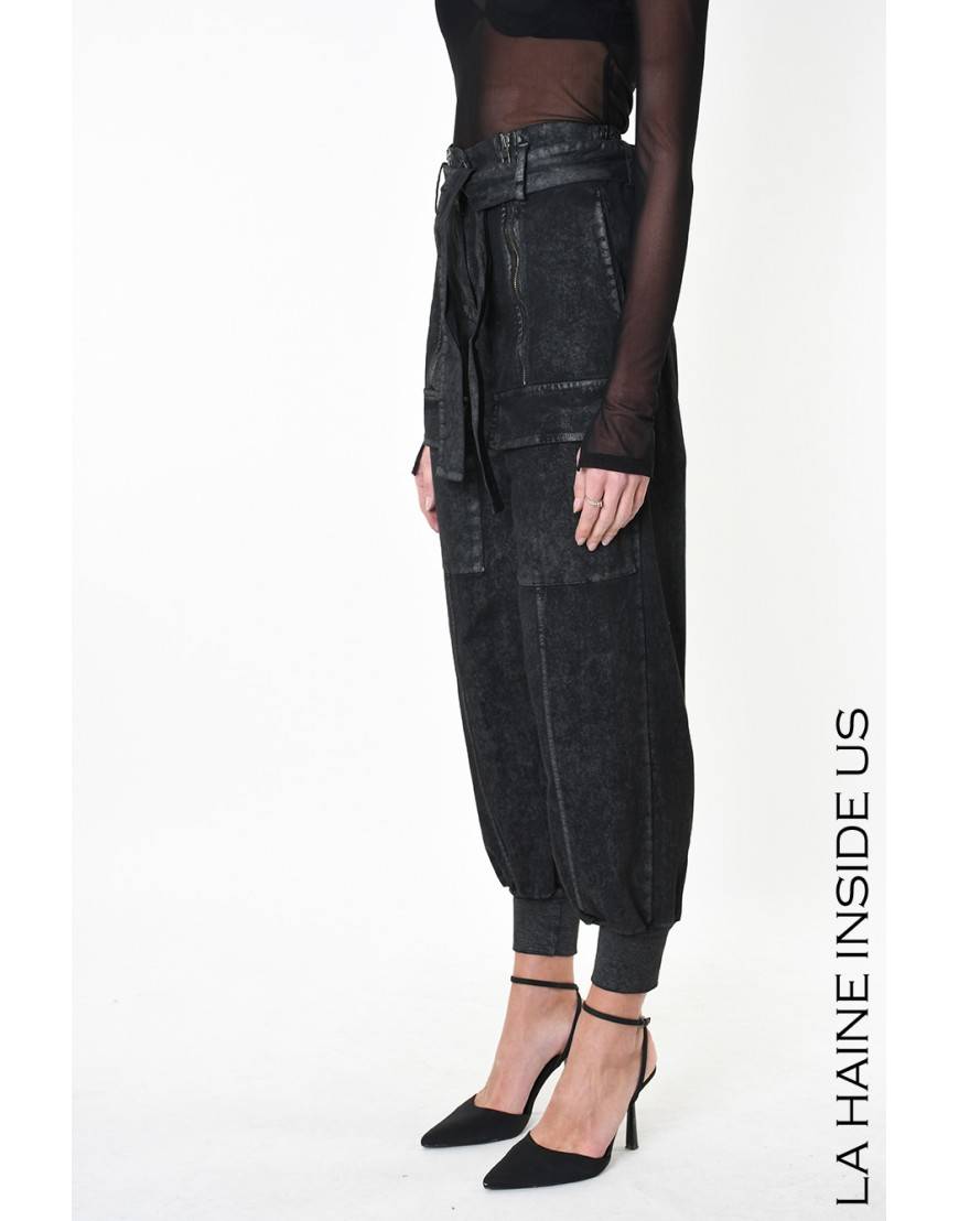 La haine inside us 4B LW880 PANTALONE UNISEX D Nero Hotsell