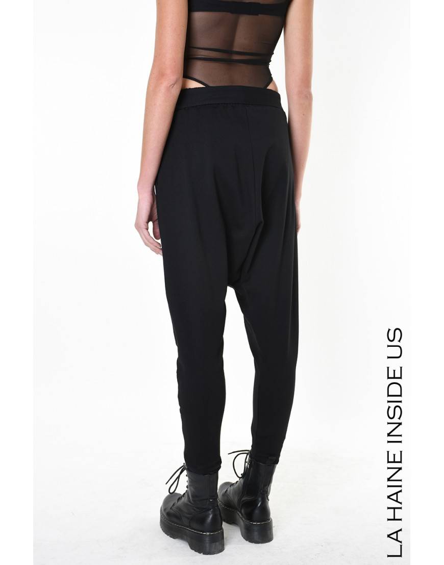 La haine inside us 4B LW931 PANTALONE Nero Nuova