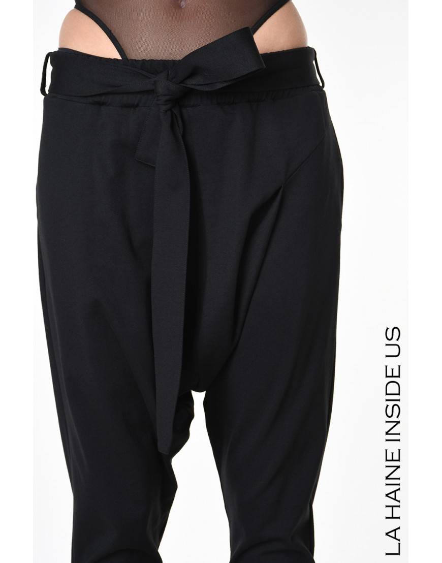 La haine inside us 4B LW931 PANTALONE Nero Nuova