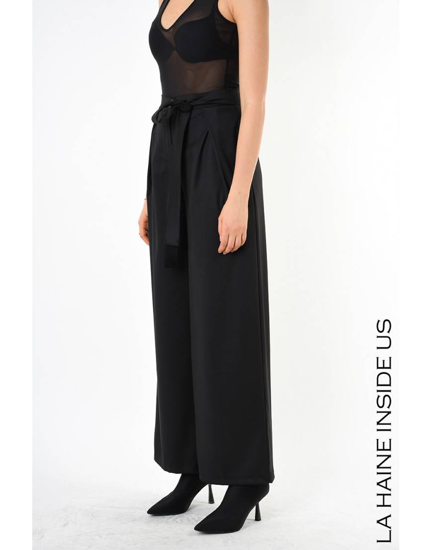 La haine inside us 4B LW829 PANTALONE Nero Soddisfazione Garantita