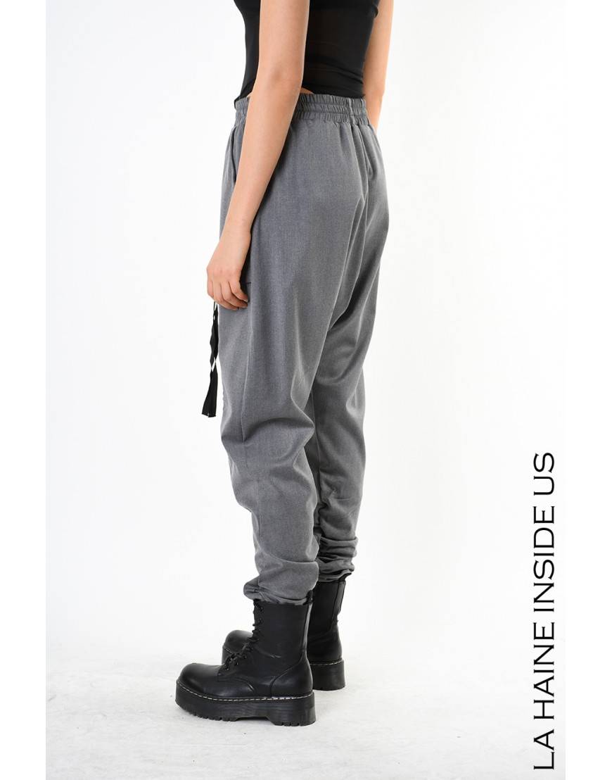 La haine inside us 4B LW836 PANTALONE Grigio Acquista Ora