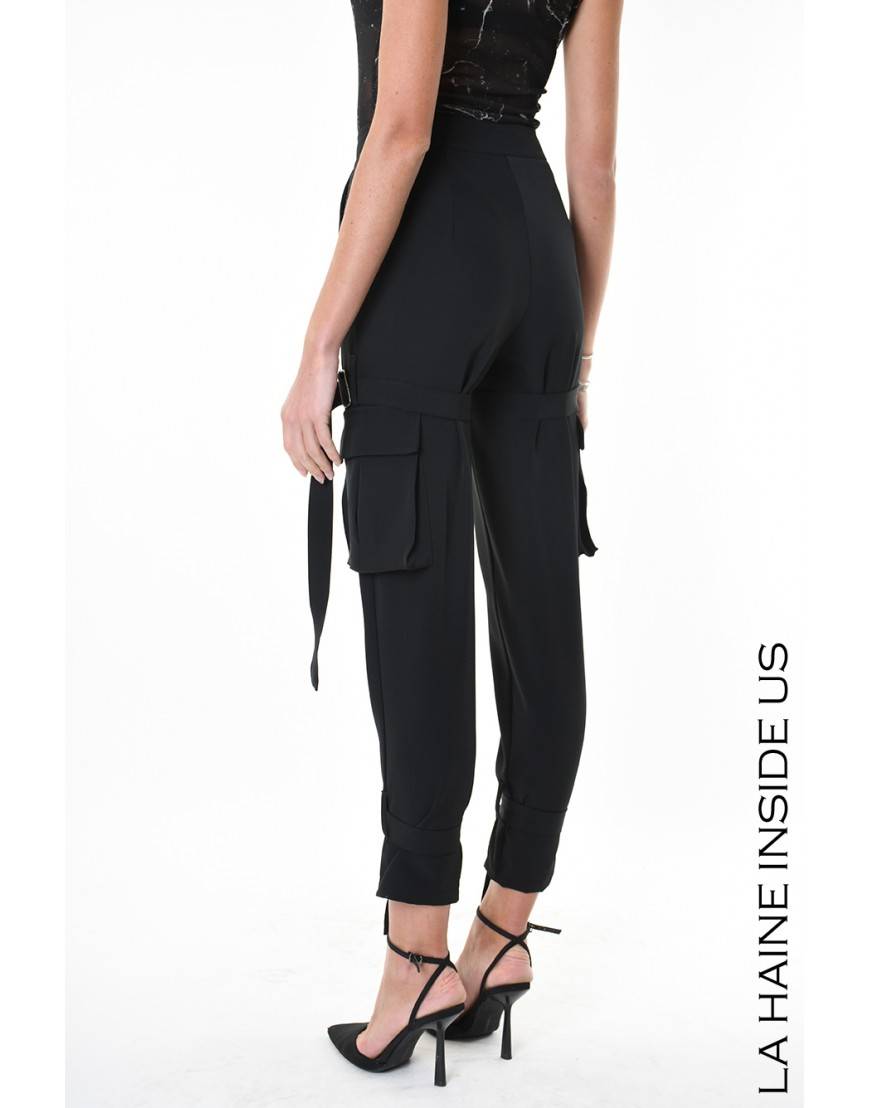 La haine inside us 4R LW929 PANTALONE Nero Convenienza