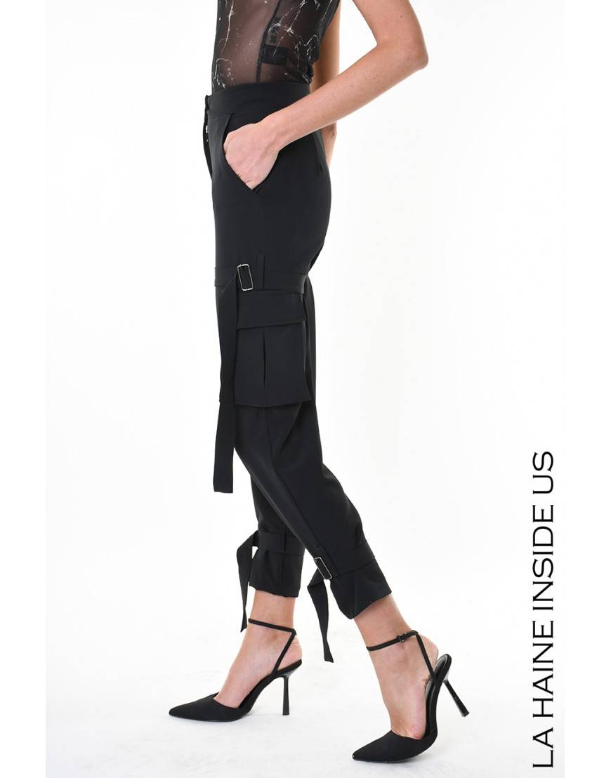 La haine inside us 4R LW929 PANTALONE Nero Convenienza