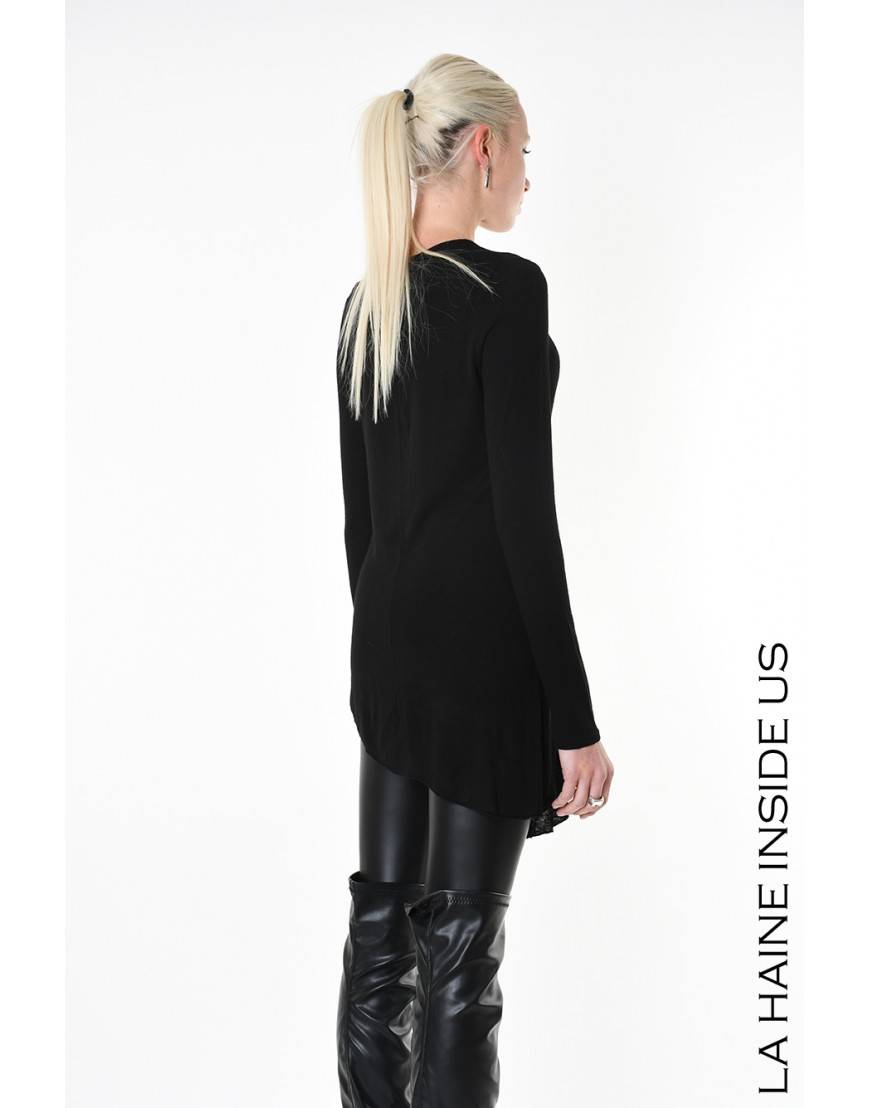 La haine inside us 4V LW897 MAGLIA Nero Novità
