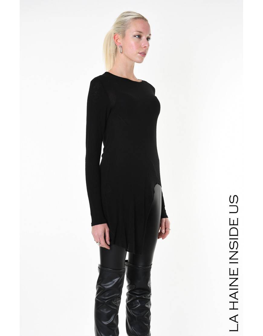 La haine inside us 4V LW897 MAGLIA Nero Novità