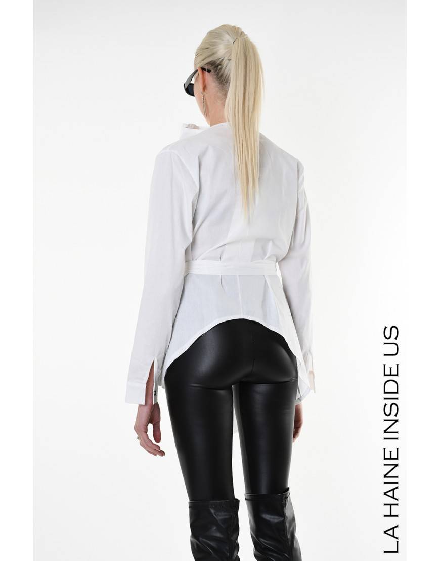 La haine inside us 4V LW911 CAMICIA Bianco Online