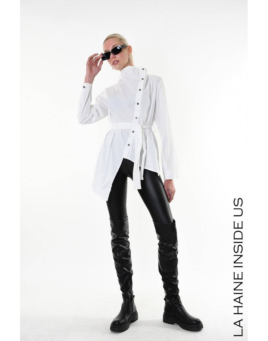 La haine inside us 4V LW911 CAMICIA Bianco Online