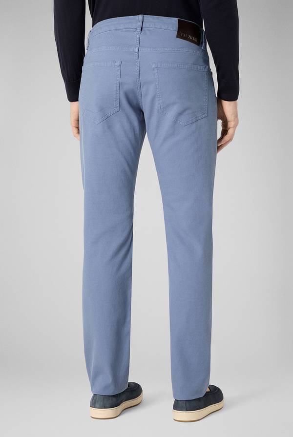 Lab. Pal Zileri Pantalone 5 tasche in cotone stretch tinto in capo 2025