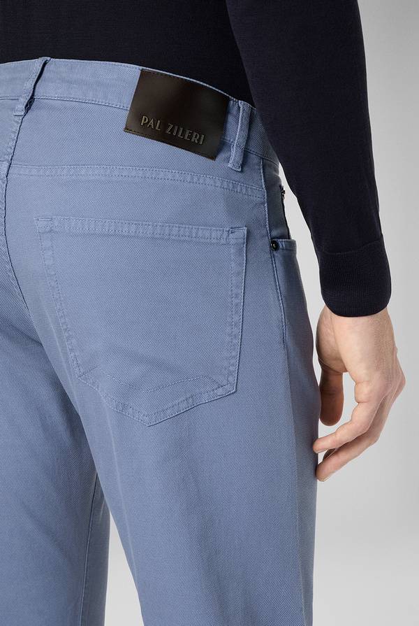 Lab. Pal Zileri Pantalone 5 tasche in cotone stretch tinto in capo 2025