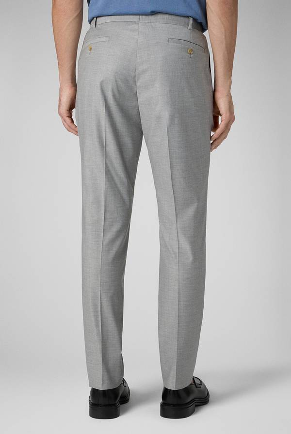 Lab. Pal Zileri Pantalone classico in lana e bamboo Soddisfazione Garantita