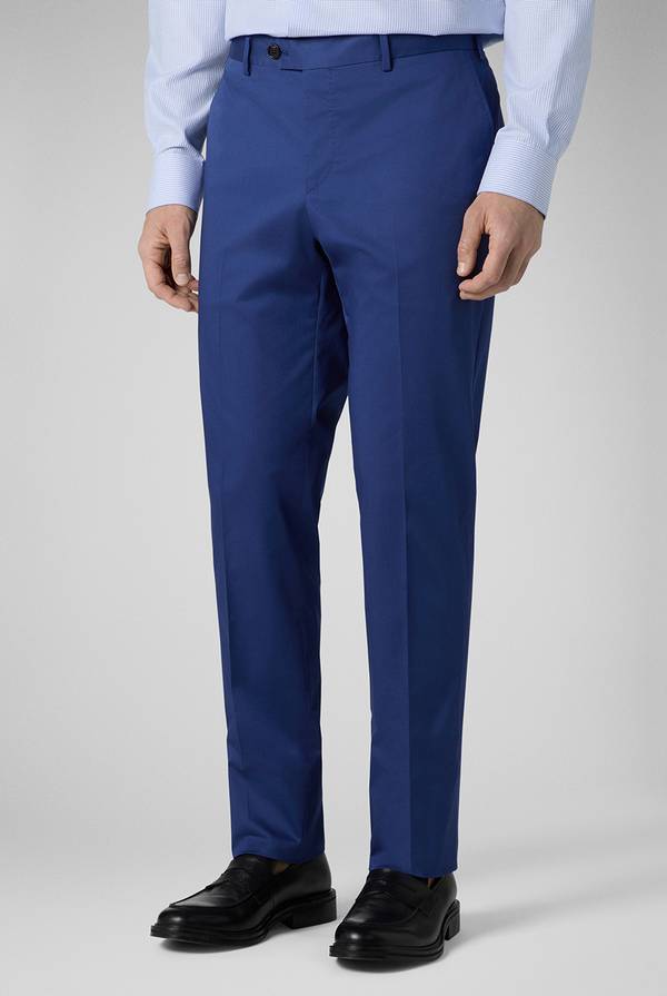 Lab. Pal Zileri Pantalone in cotone stretch Consegna Veloce