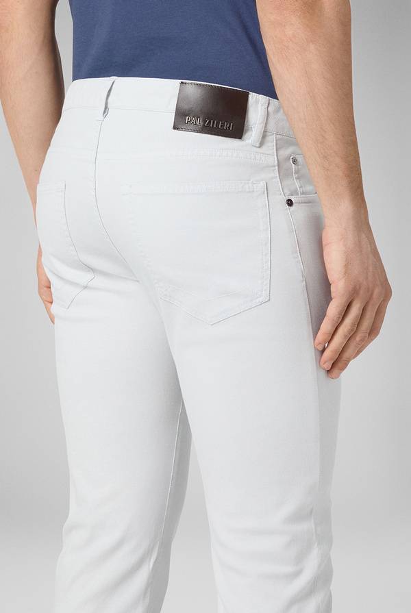 Lab. Pal Zileri Pantalone 5 tasche in cotone stretch tinto in capo Promozione Limitata