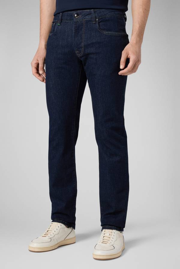Lab. Pal Zileri Denim 5 tasche lavaggio scuro Fino Al -60%