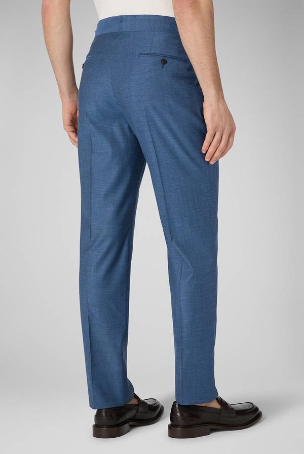 Lab. Pal Zileri Pantalone in lana e bamboo Sconto