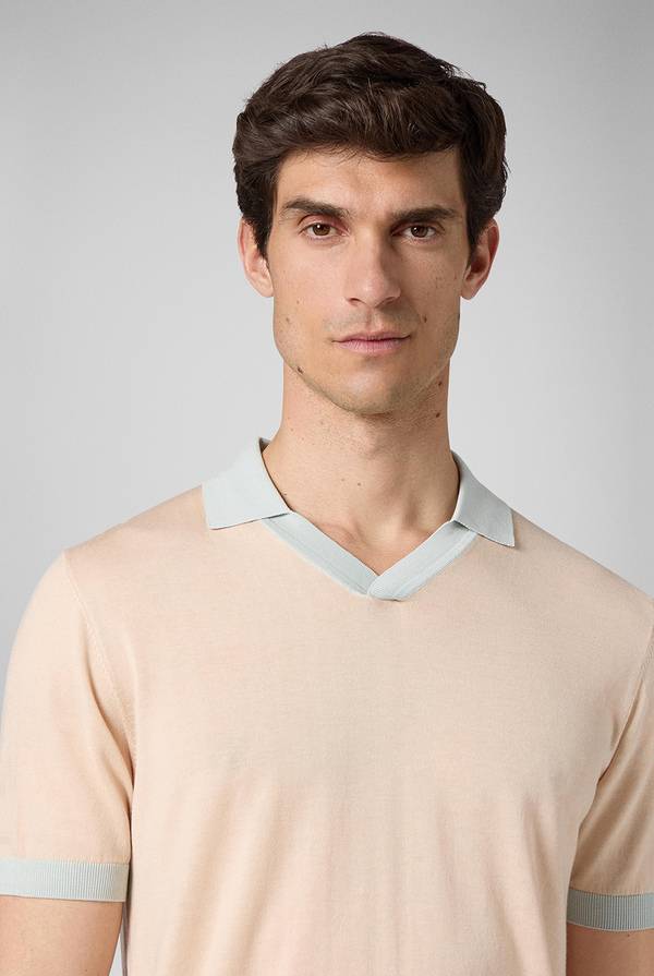 Lab. Pal Zileri Polo a maniche corte con scollo a V Online