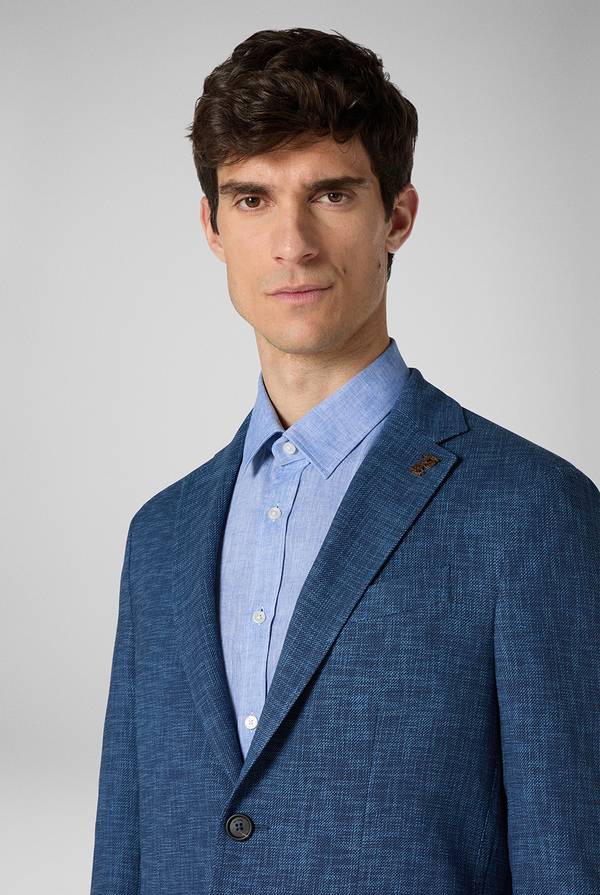 Lab. Pal Zileri Giacca Brera in misto lana, cotone e nylon Italy