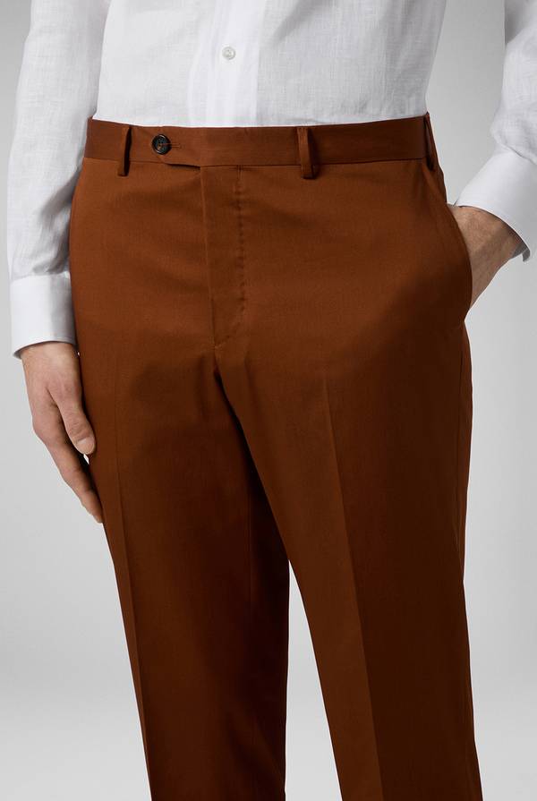 Lab. Pal Zileri Pantalone in cotone stretch Nuovo