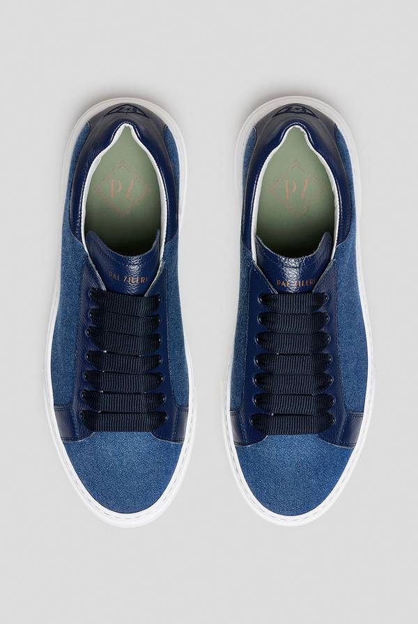 Lab. Pal Zileri Sneakers in Denim Pezzi Unici