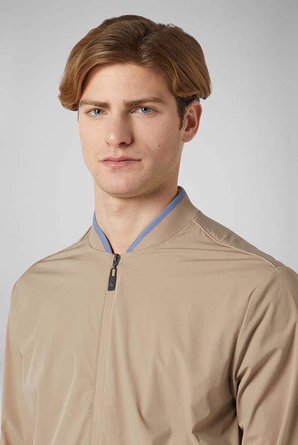 Lab. Pal Zileri Bomber in soft shell color tortora Online