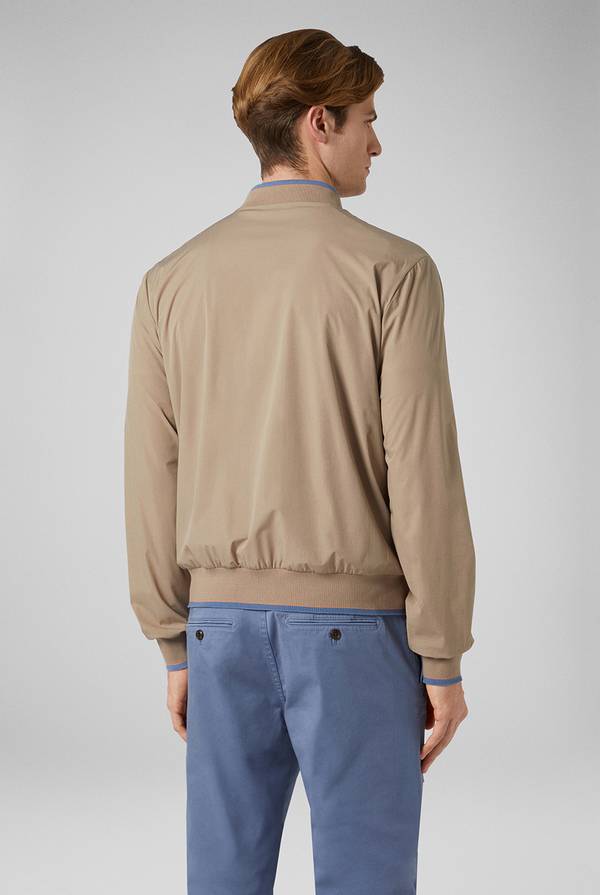 Lab. Pal Zileri Bomber in soft shell color tortora Online