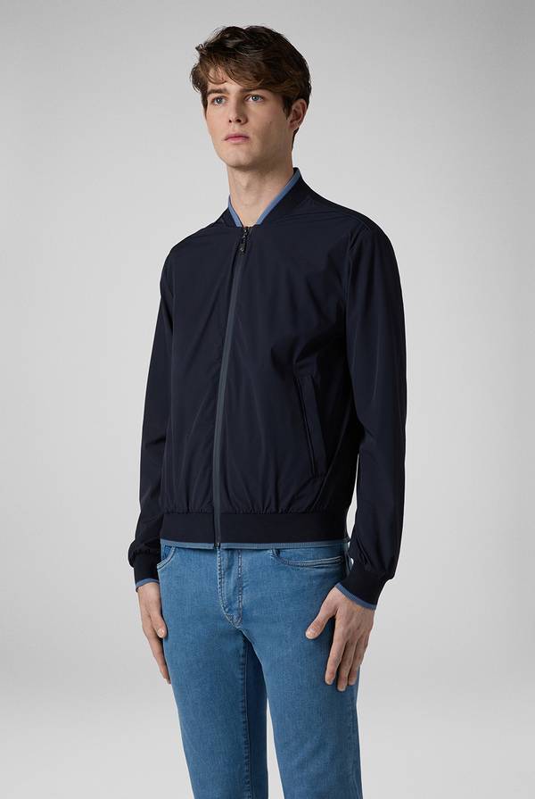 Lab. Pal Zileri Bomber in soft shell color tortora Saldi