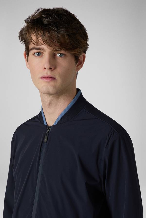 Lab. Pal Zileri Bomber in soft shell color tortora Saldi