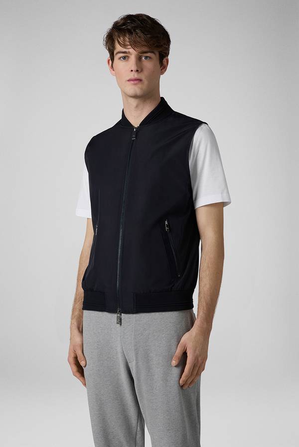 Lab. Pal Zileri Outerwear gilet in nylon ultra leggero Vendita Calda