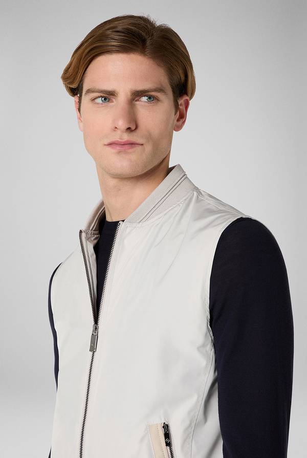 Lab. Pal Zileri Outerwear gilet in nylon ultra leggero Saldi Di Fabbrica