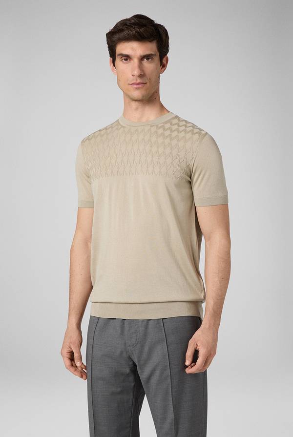 Lab. Pal Zileri Tshirt con lavorazione 3D Soddisfazione Garantita