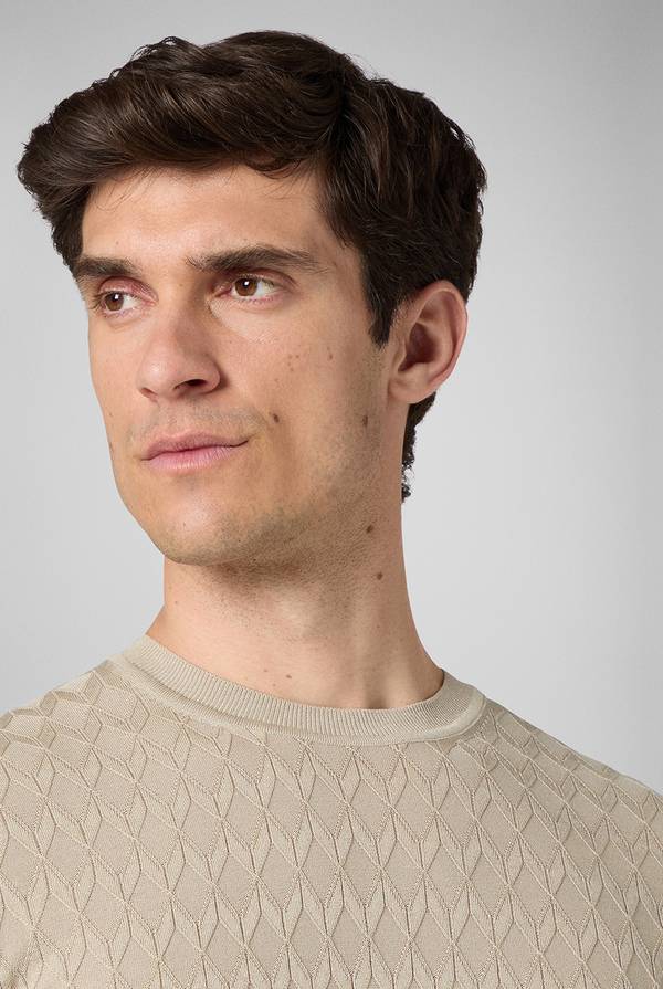 Lab. Pal Zileri Tshirt con lavorazione 3D Soddisfazione Garantita