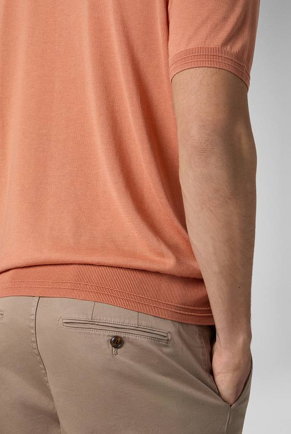 Lab. Pal Zileri Polo in cotone e tencel Qualità Garantita