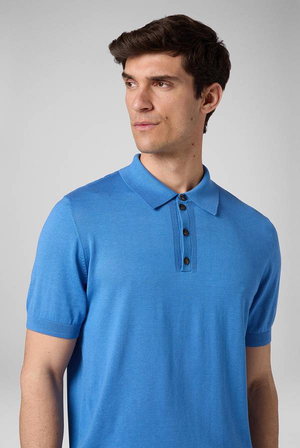 Lab. Pal Zileri Polo in maglia di lana e seta Acquista Ora