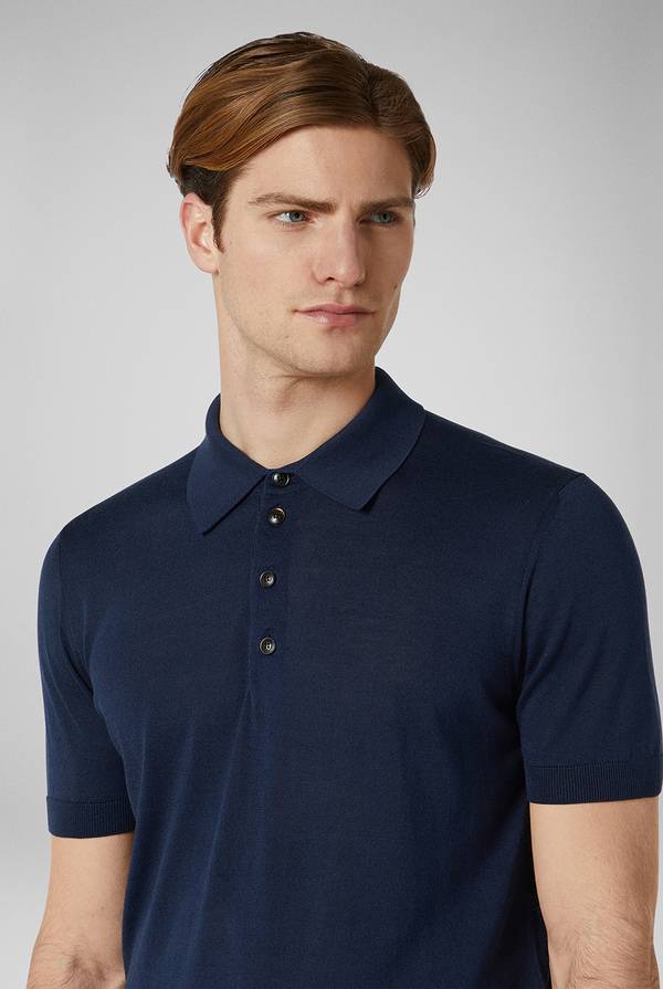 Lab. Pal Zileri Polo in maglia di seta e cotone Promozione Limitata
