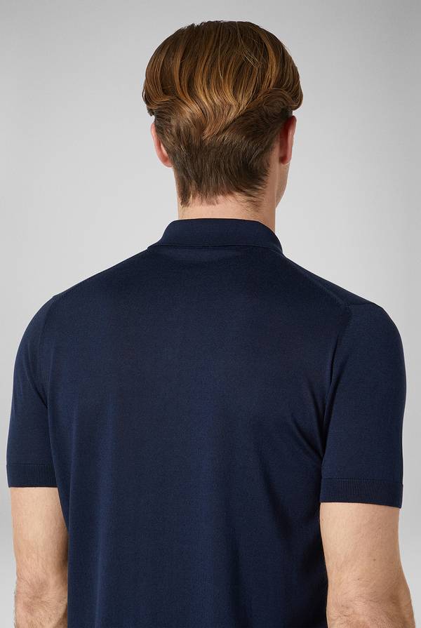 Lab. Pal Zileri Polo in maglia di seta e cotone Promozione Limitata