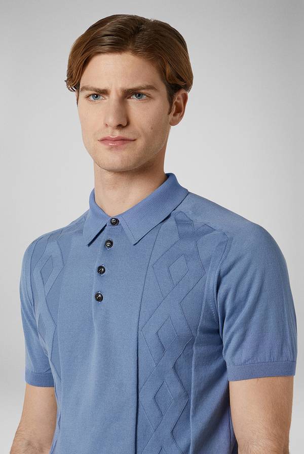 Lab. Pal Zileri Polo in maglia con calati Affare Del Giorno