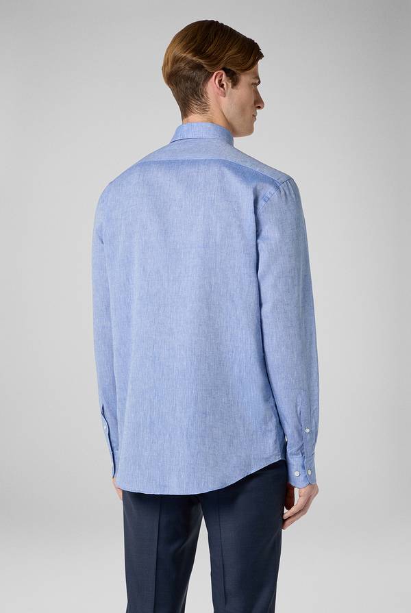 Lab. Pal Zileri Camicia in lino e cotone Sottocosto