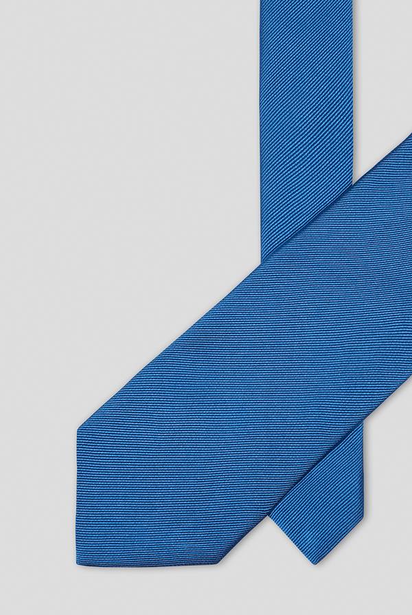 Lab. Pal Zileri Cravatta in pura seta blu Soddisfazione Garantita