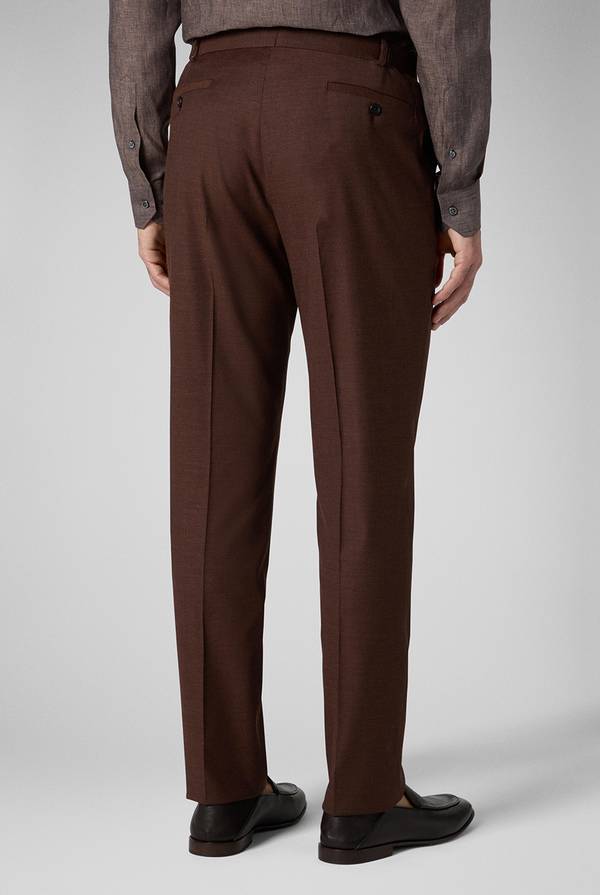Lab. Pal Zileri Pantalone classico in lana e bamboo Saldi