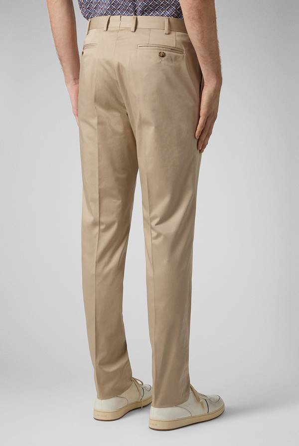 Lab. Pal Zileri Pantalone in cotone stretch Vendita Calda