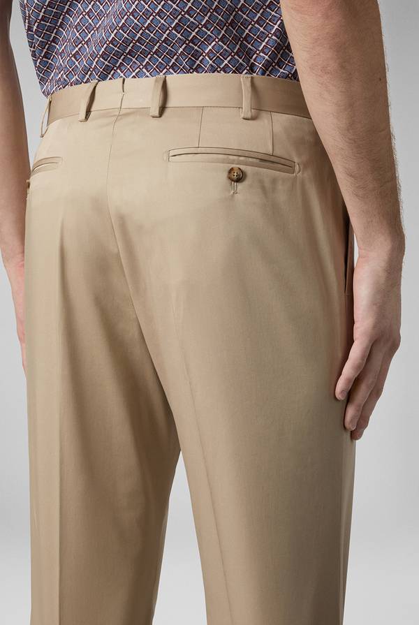 Lab. Pal Zileri Pantalone in cotone stretch Vendita Calda