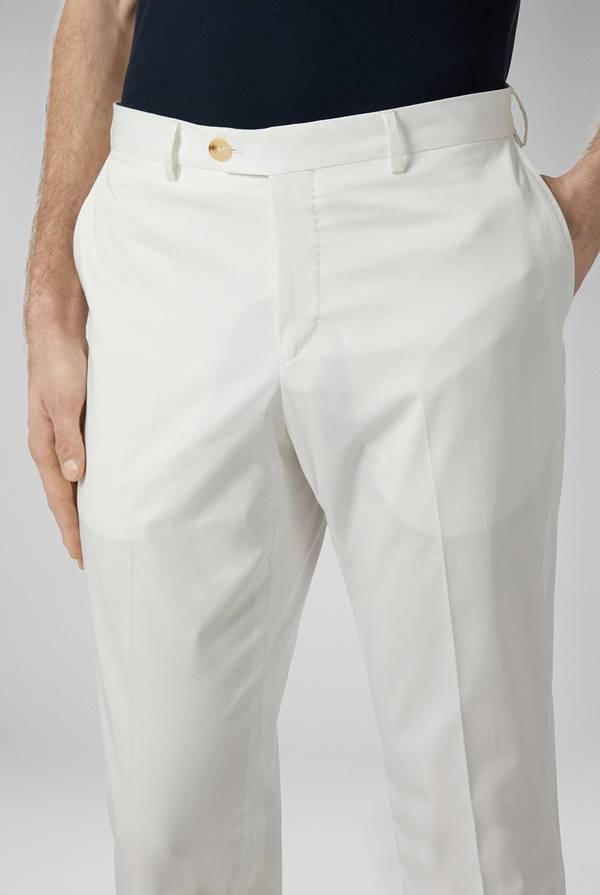 Lab. Pal Zileri Pantalone in cotone stretch Vendita Economica