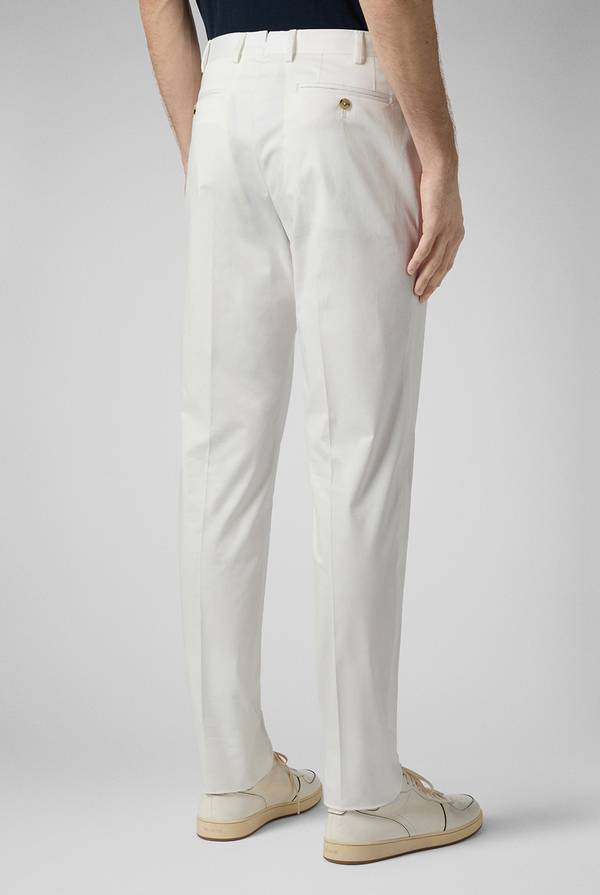 Lab. Pal Zileri Pantalone in cotone stretch Vendita Economica