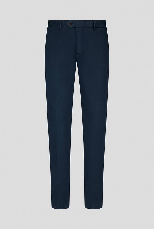 Lab. Pal Zileri Chino in cotone stretch tinto in capo