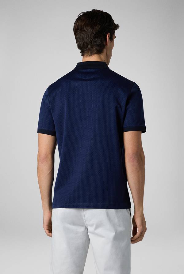 Lab. Pal Zileri Polo a zip in cotone mercerizzato Qualità Garantita