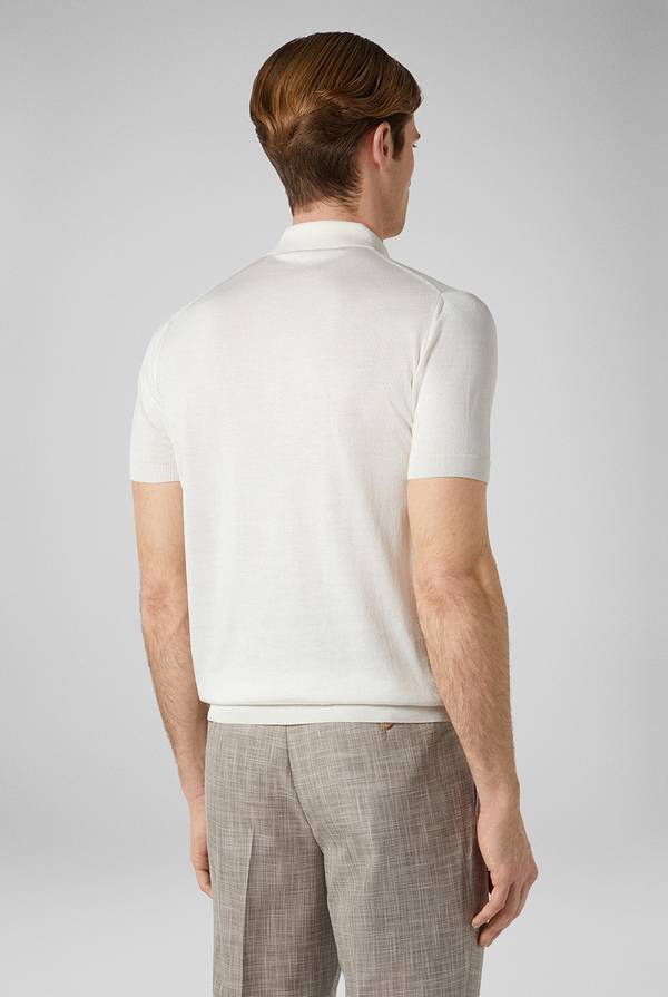 Lab. Pal Zileri Polo in maglia di seta e cotone Negozi Online
