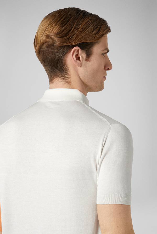 Lab. Pal Zileri Polo in maglia di seta e cotone Negozi Online
