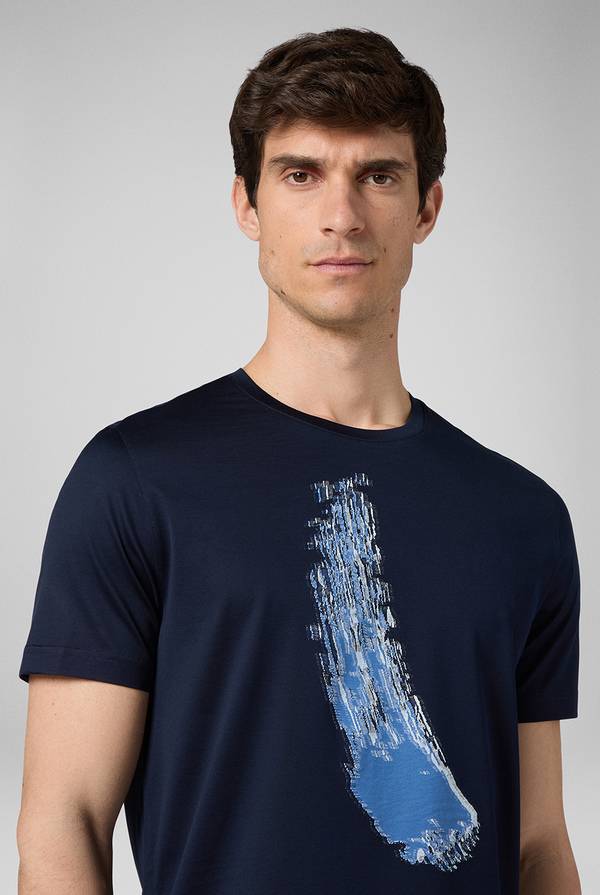 Lab. Pal Zileri Tshirt con lavorazione jacquard Acquista Ora